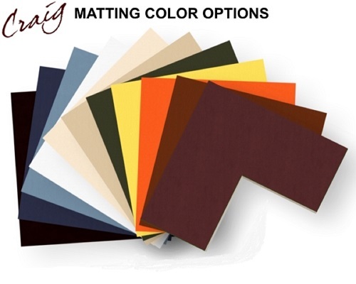 Craig Frames 16×22 Picture Frame Matting, Cream Core, Opening for 11×17 Image