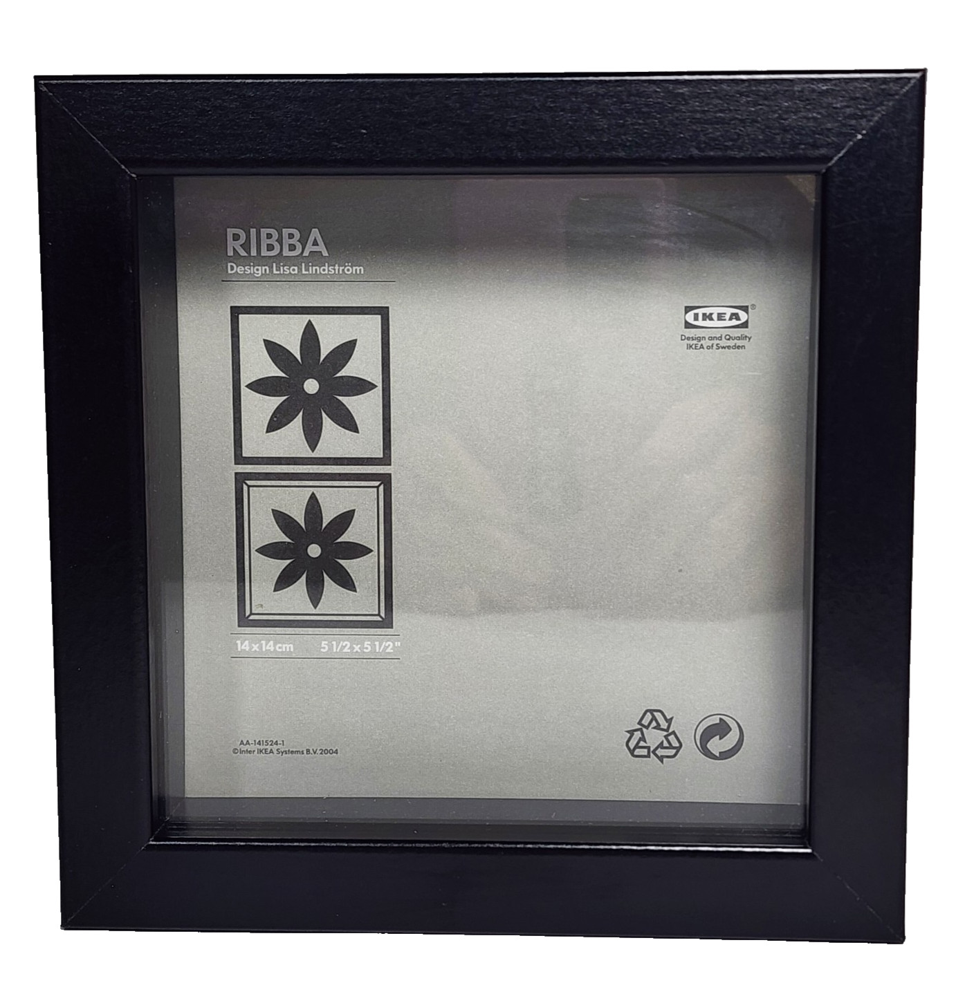 Ikea RIBBA Shadowbox Black Picture Frame 5.5″ x 5.5″ Lisa Lindstrom Poland NEW