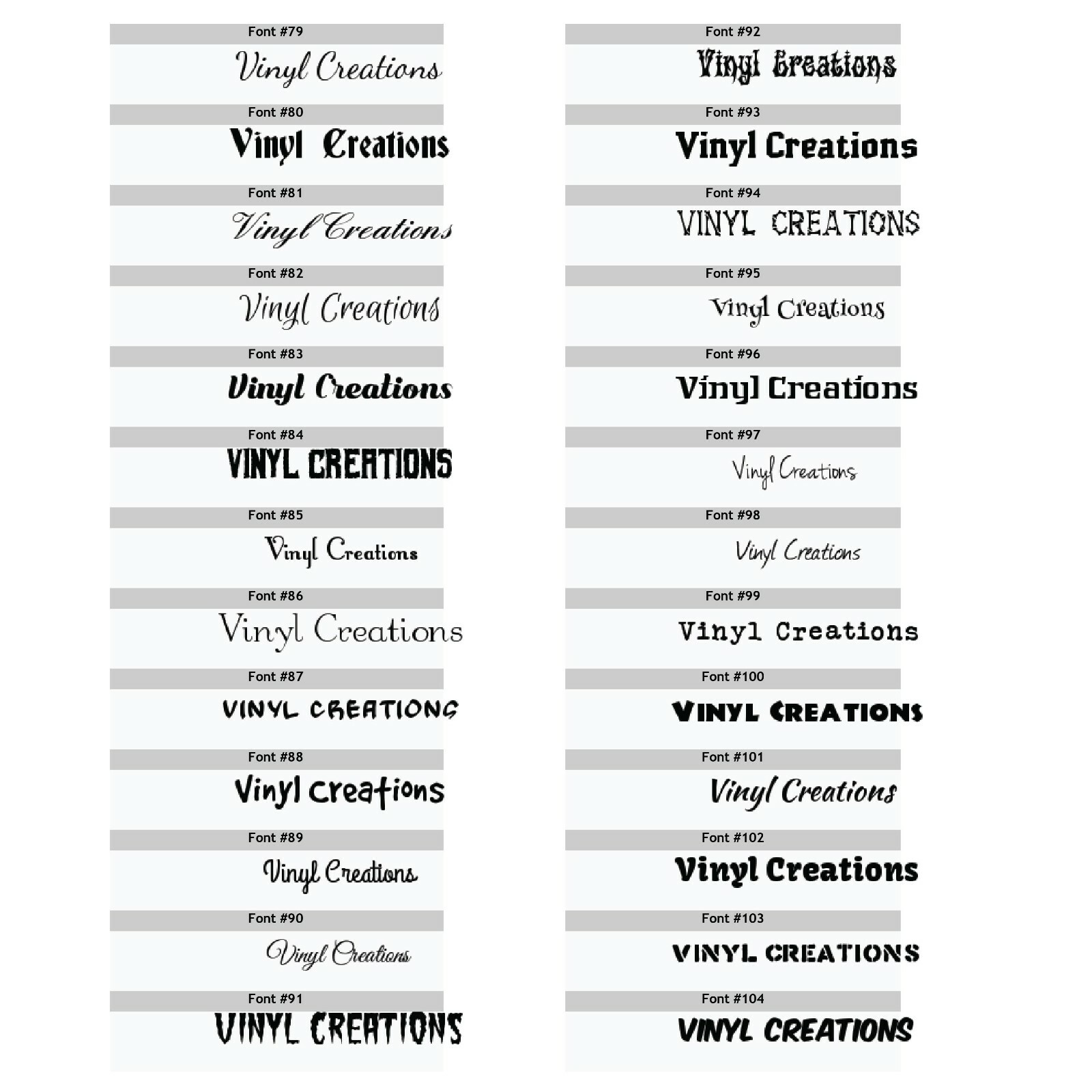 Chrome Vinyl Custom Decals- Car Truck Van