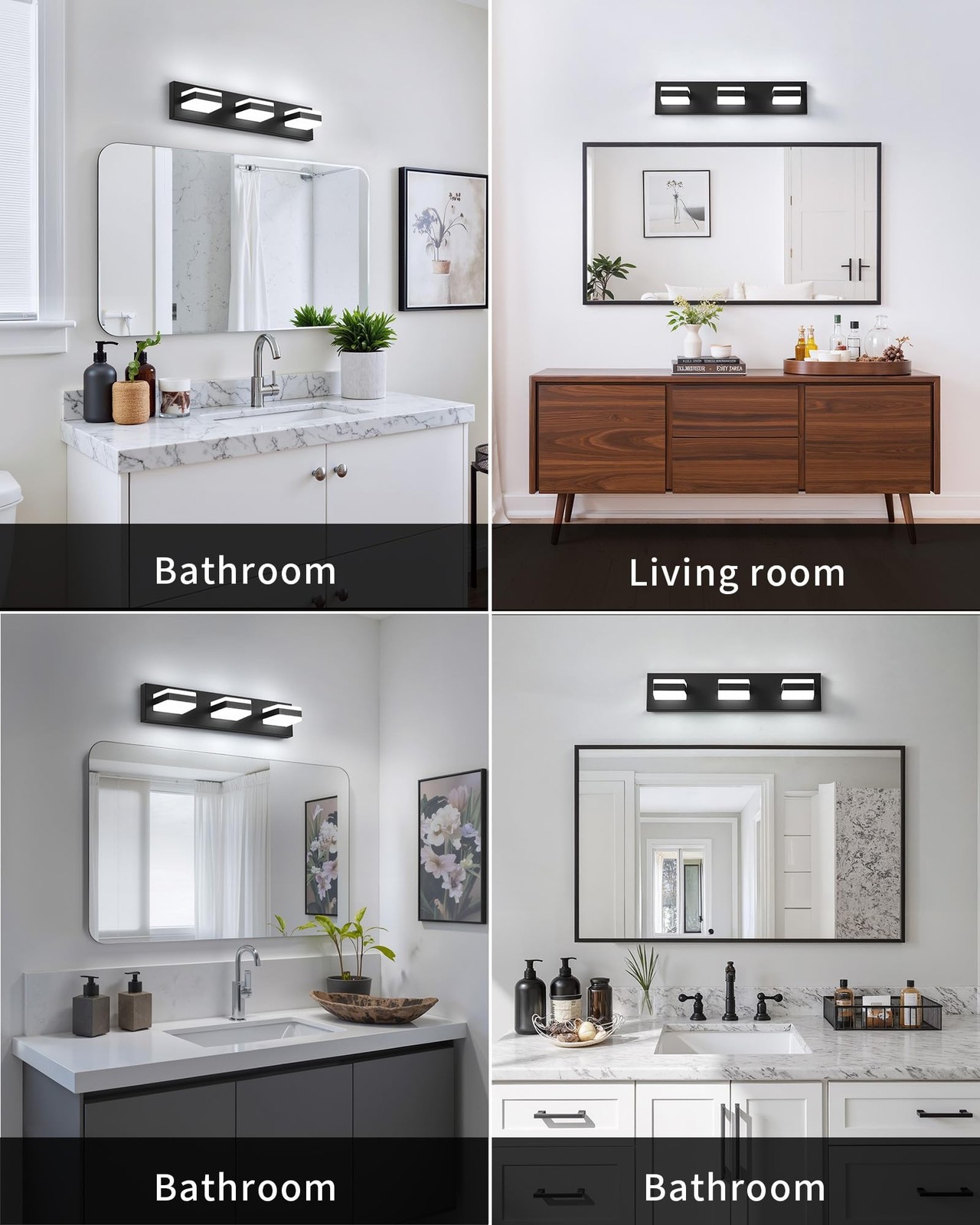 Bathroom Lighting Fixtures Over Mirror, 3 Light Bathroom Vanity Light Fixture…