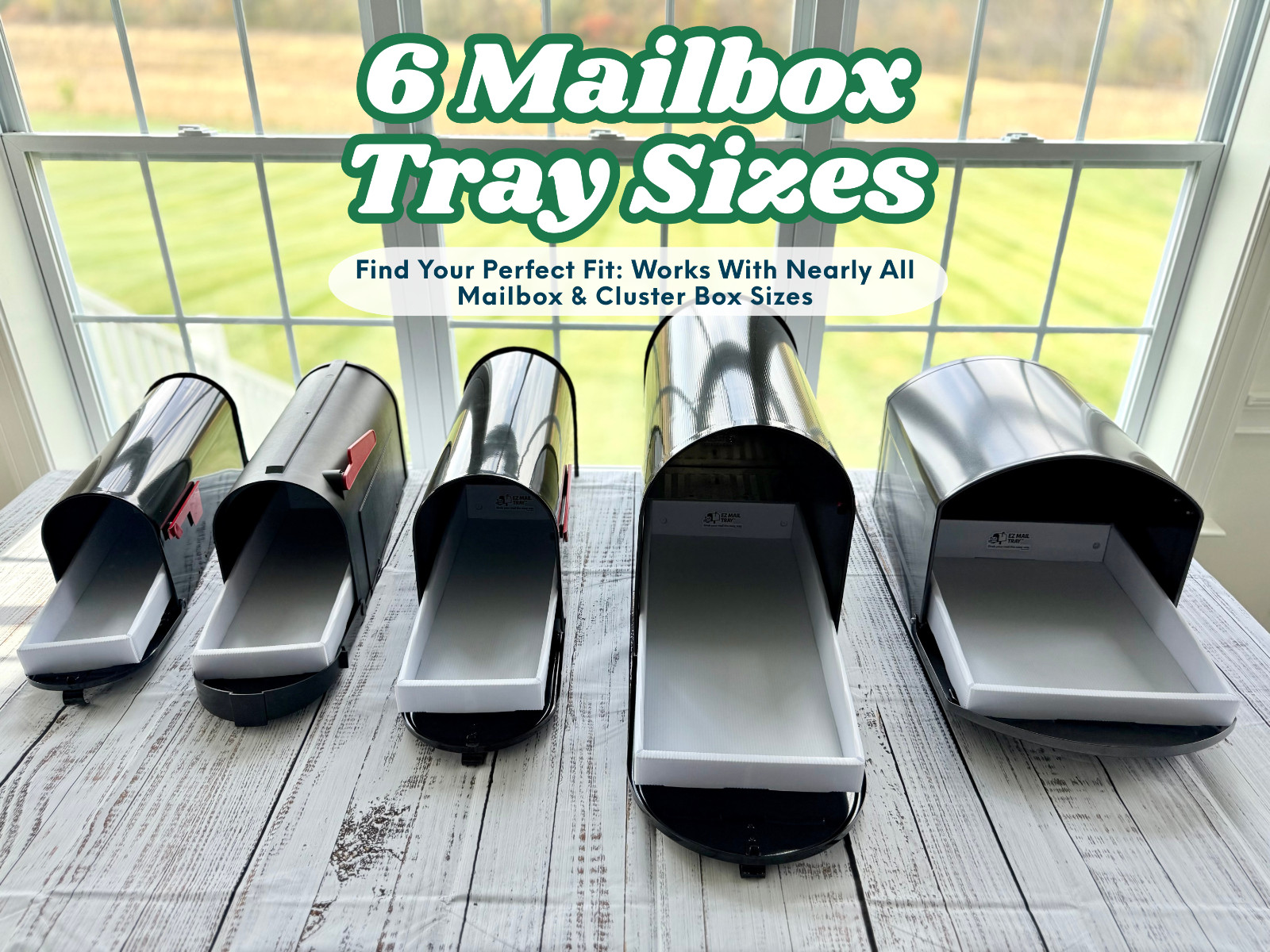 EZ Mail Tray™ Organizer – Mailbox Tray Insert