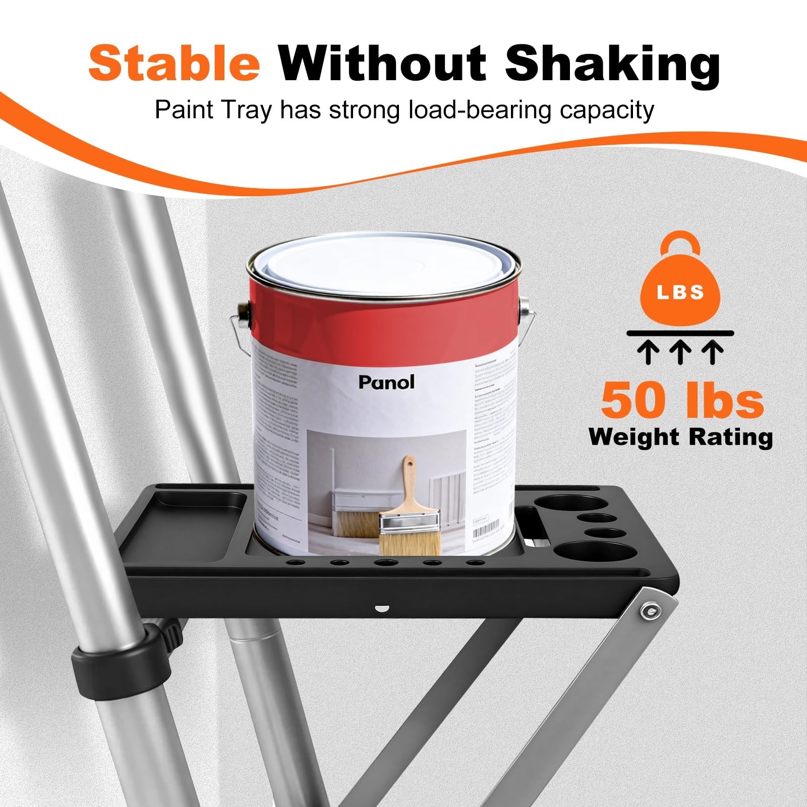 Multi-Purpose Project Tray, Ladder Accessory,Tray for Most Standard Ladders, …