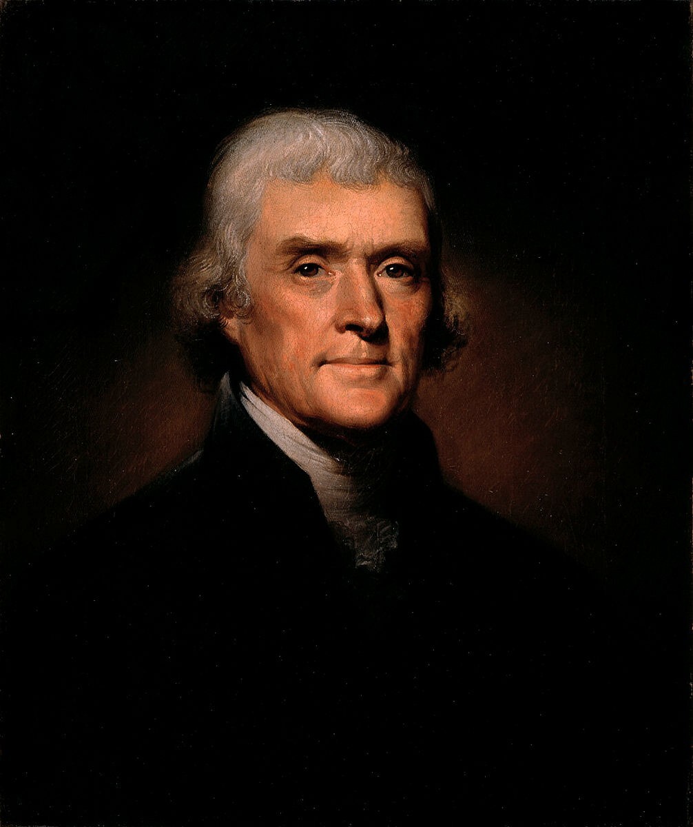 THOMAS JEFFERSON PORTRAIT GLOSSY POSTER PHOTO 3RD PRESIDENT PORTRAIT 11×14