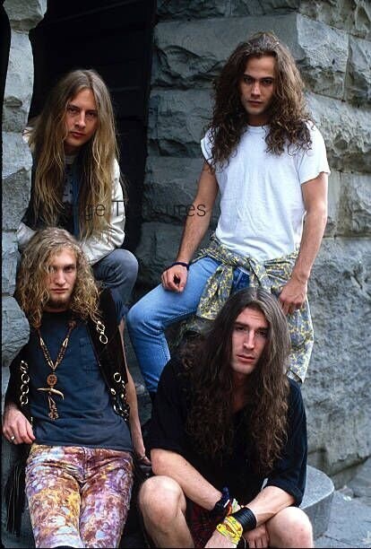 Alice In Chains Portrait Photo Print Poster 1990 Layne Staley Jerry Cantrell