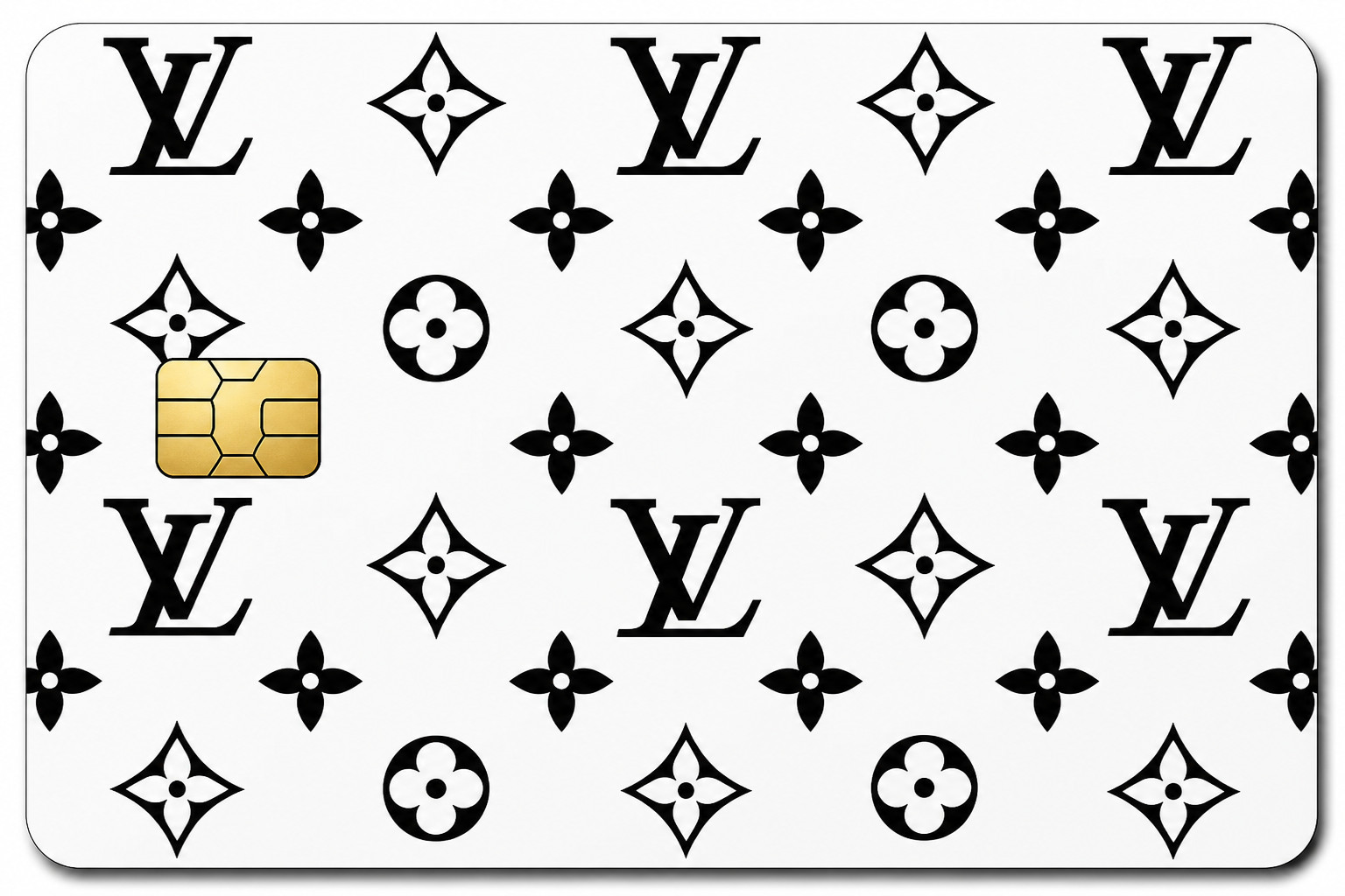 BW Credit Card Debit Card Luxury Skin Cover Vinyl Sticker Decal Laminated