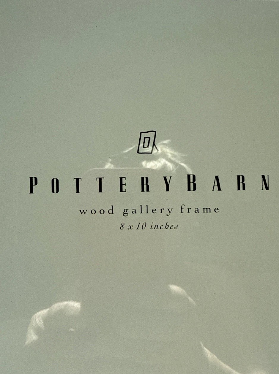 Pottery Barn Wood Gallery Mahogany Frame – 14″ x 17″ w/ 8″ x 10″ Mat