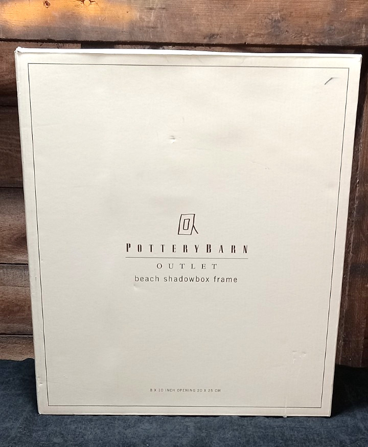 Pottery Barn Outlet Shadow Box Frame -Sundrop – 8″ x 10″